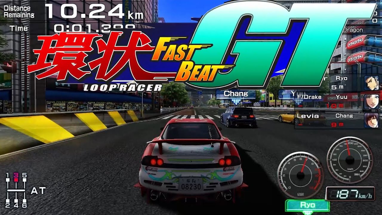 FAST BEAT LOOP RACER GT - HARD MODE ALL TOKYO RACES WITH MUSIC MOD