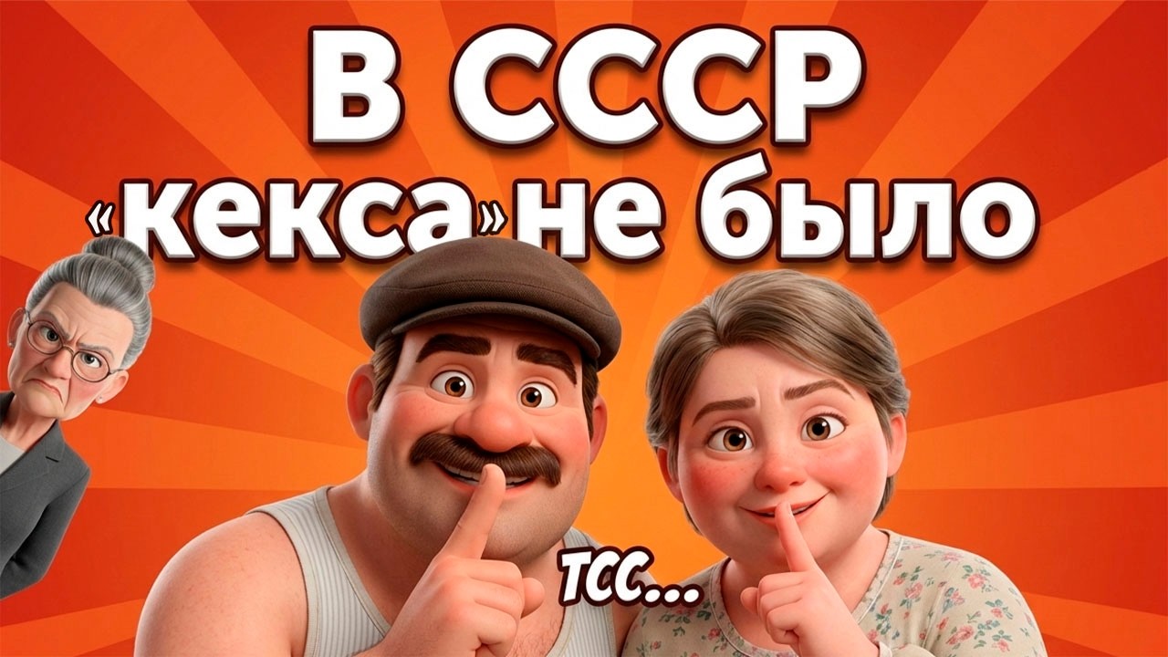 В СССР «кекса» не было… А ДЕТИ ОТКУДА?! | Песня-шутка