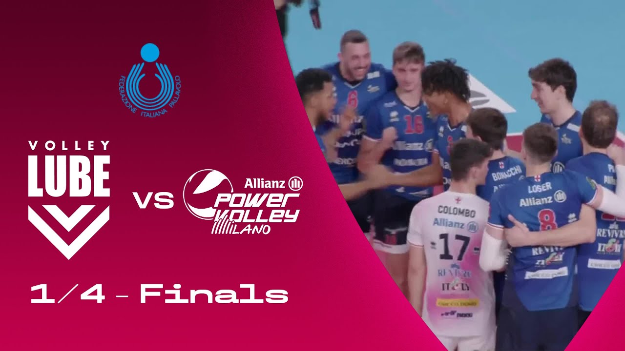 Lube vs Milano | Highlights | Coppa Italia | 1/4 Finals