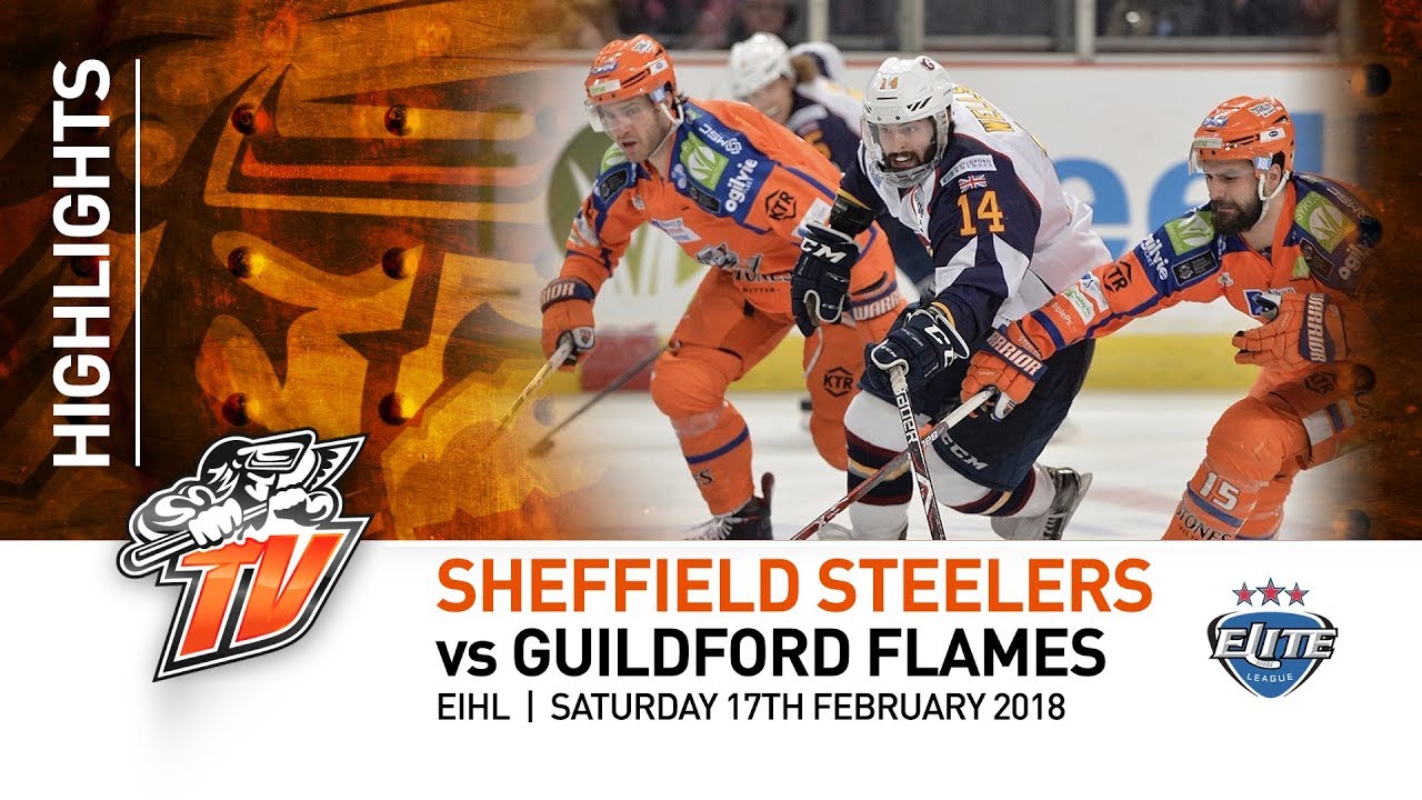 Sheffield Steelers v Guildford Flames - EIHL - 17th February 2018