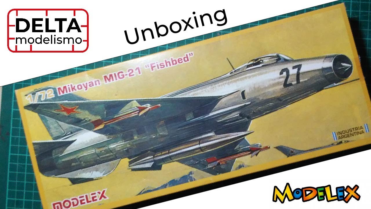 Unboxing Modelex   MIG 21