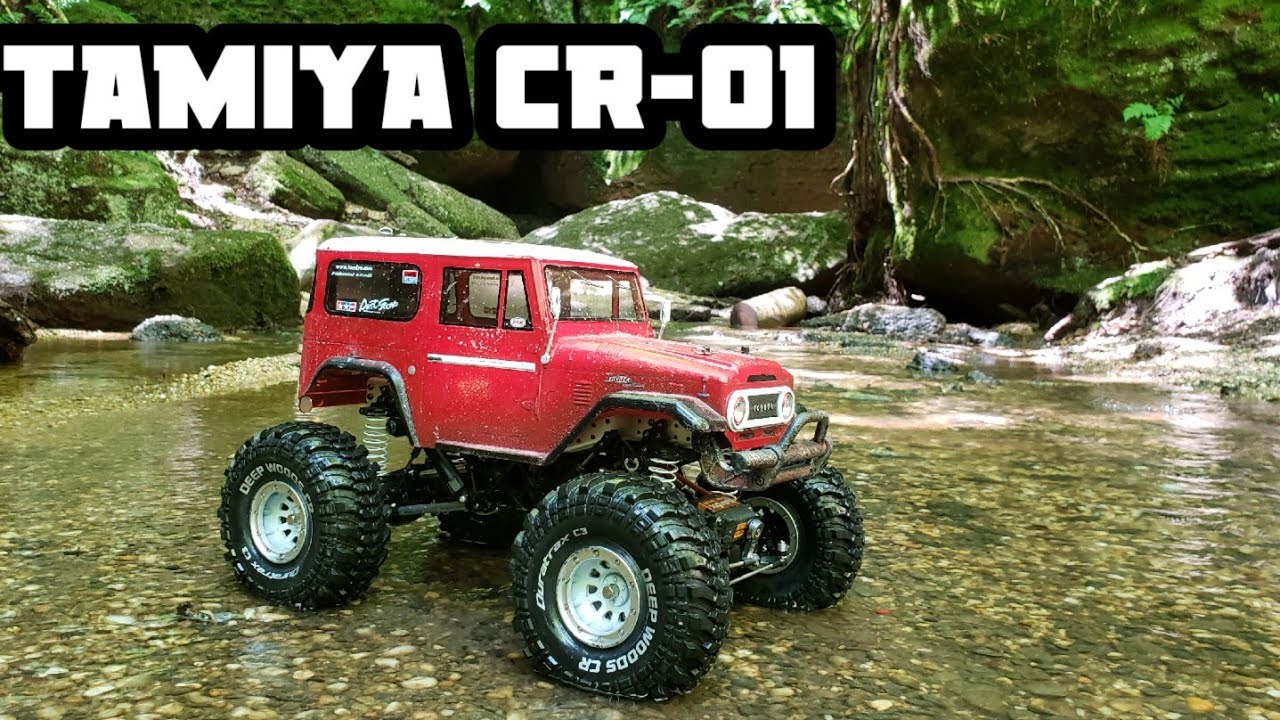 Tamiya CR-01 land cruiser this Tamiya can crawl