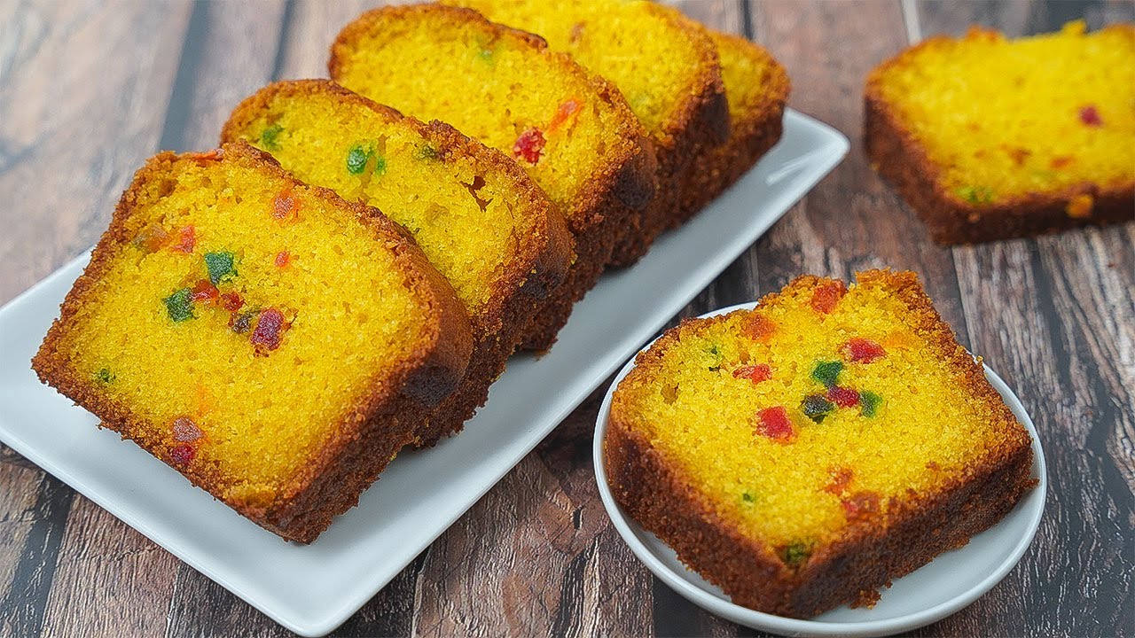 Custard Cake Recipe | Eggless Custard Cake | Tea Time Cake Recipe | Yummy
