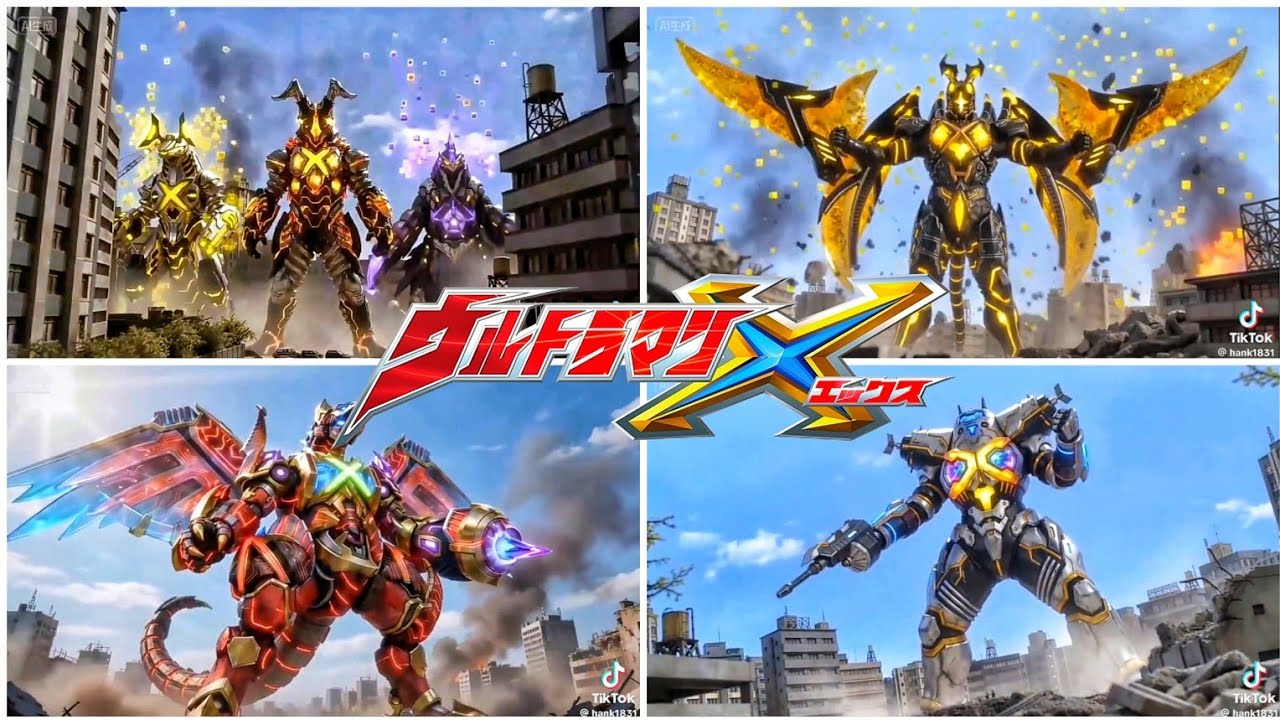 ORB RING IS BACK EPS #195 : Update Lagi!! Semua Cyber Kaiju Ultraman X (versi AI) 