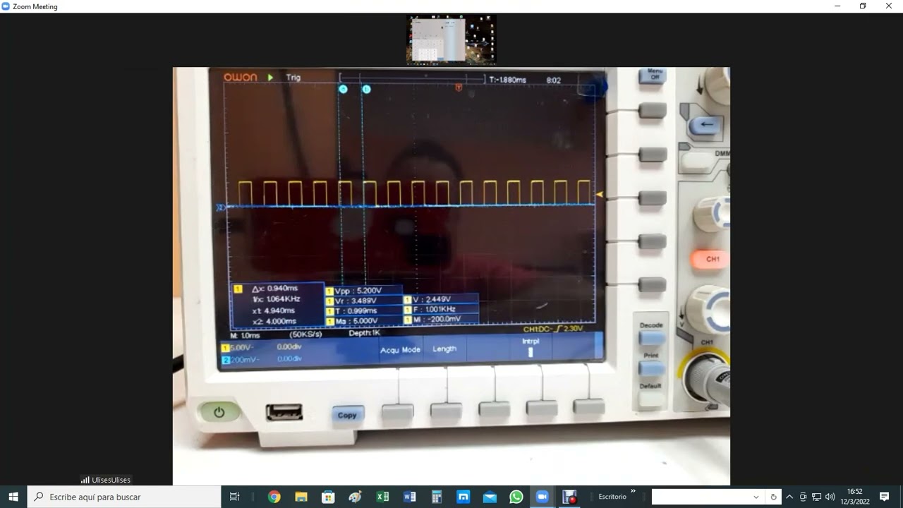 Medicion de señales LVDS con osciloscopio