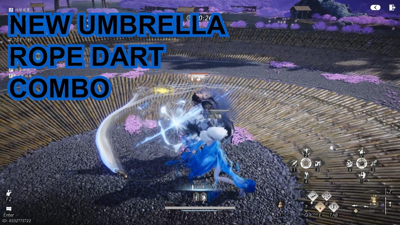 New Umbrella Rope Dart Combo Guide | Where Winds Meet PVP