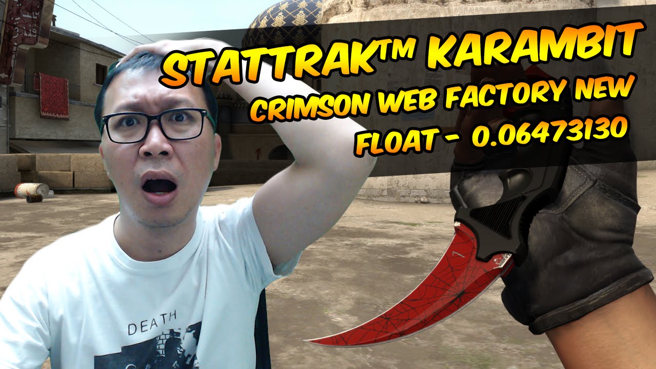 รีวิวมีด ★ StatTrak™ Karambit | Crimson Web FN 0.06473130 ราคา 400,000 บาท