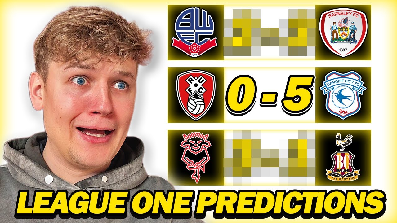 LEAGUE ONE Game 30 PREDICTIONS!