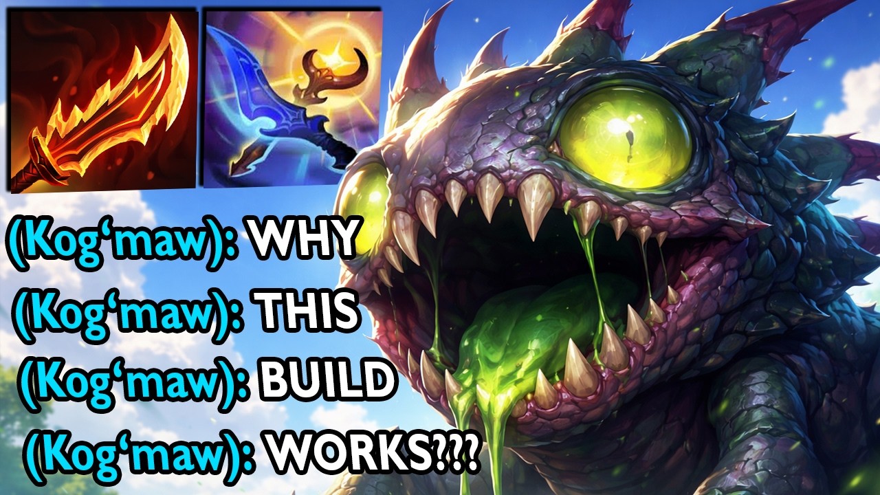 ABUSE DUSK AND DAWN KOG'MAW IN SOLO QUEUE