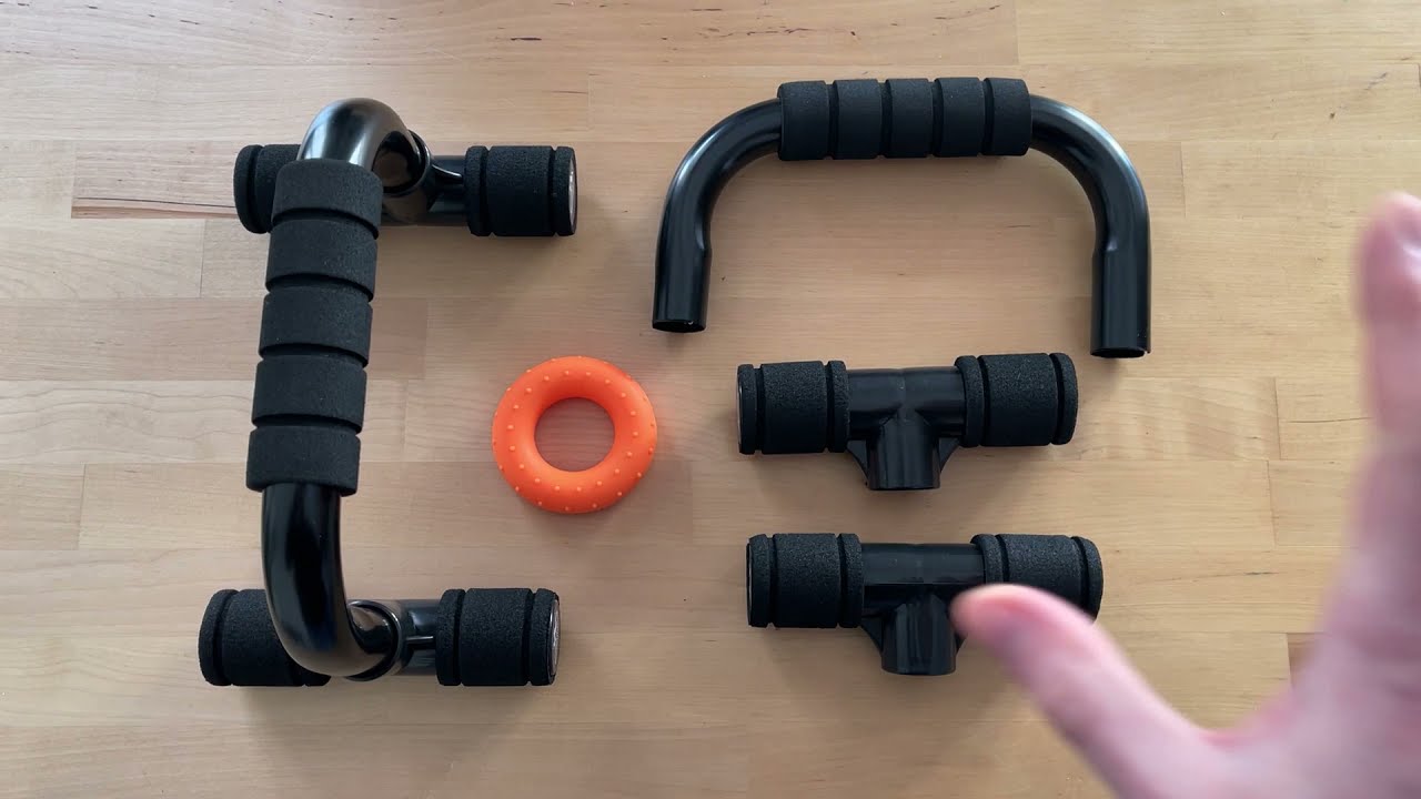 Poign&eacute;e de pompe d&eacute;montable pour Sport, Fitness et Yoga