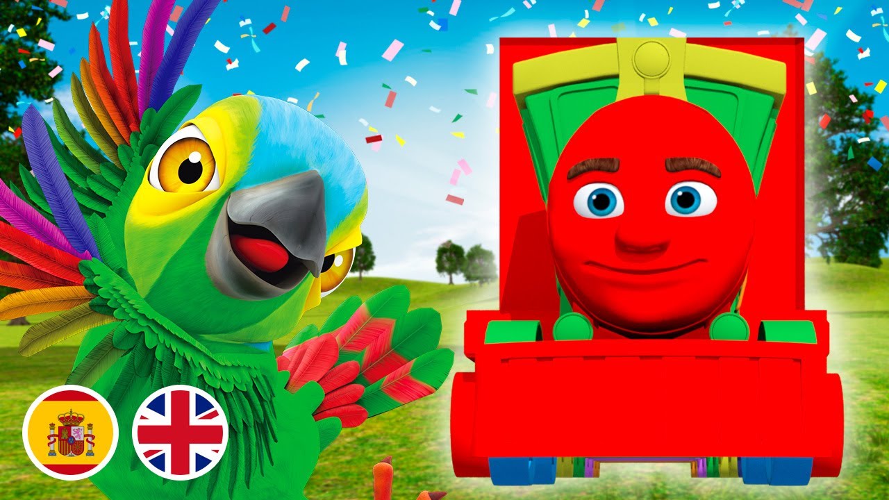 ¡Aprende Inglés Jugando con el Tren de la Granja! | El Reino Dice