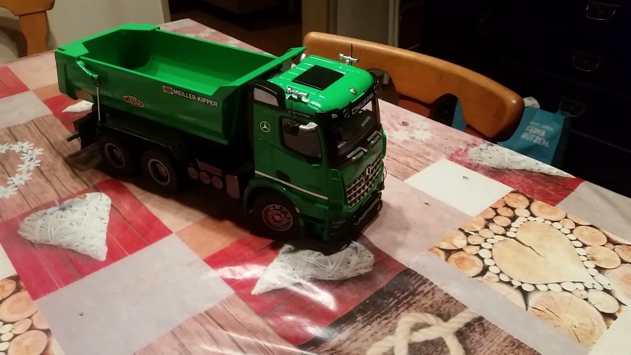 SCALE UMBAU des NEUZUWACHS RC AMEWI MERCEDES BENZ AROCS KIPPER 1:14!