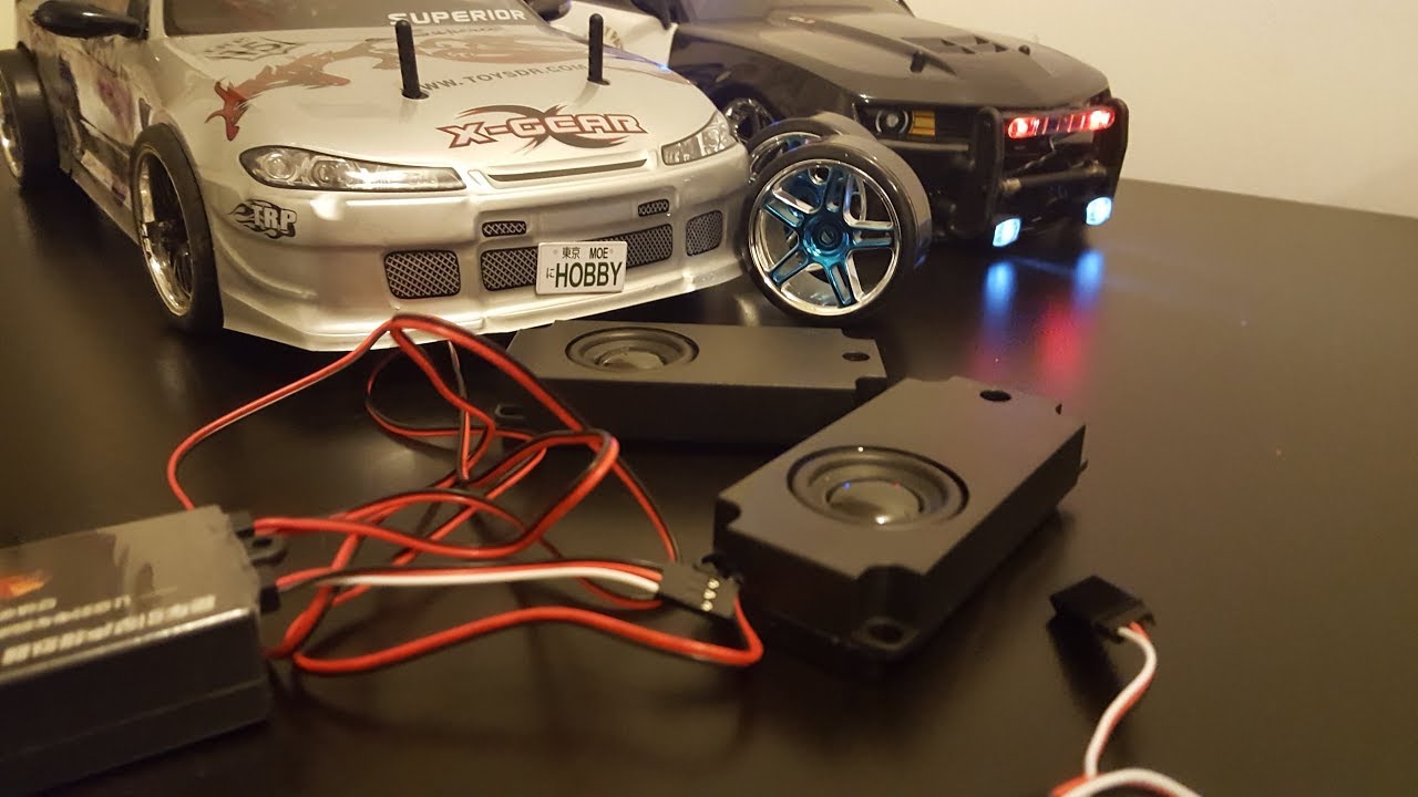 How to install RC Engine sound simulator or system