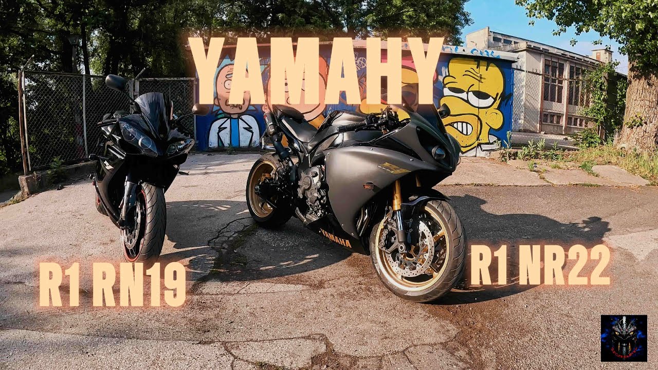 yamaha R1 RN19 i R1 RN22 smoki