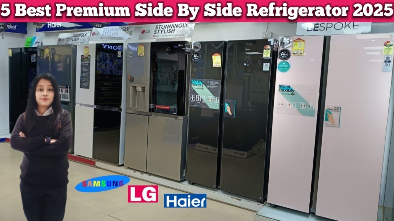 5 Best Premium Refrigerator in india 2025// French Door Refrigerator// Side By Side Refrigerator 🔥🔥🔥