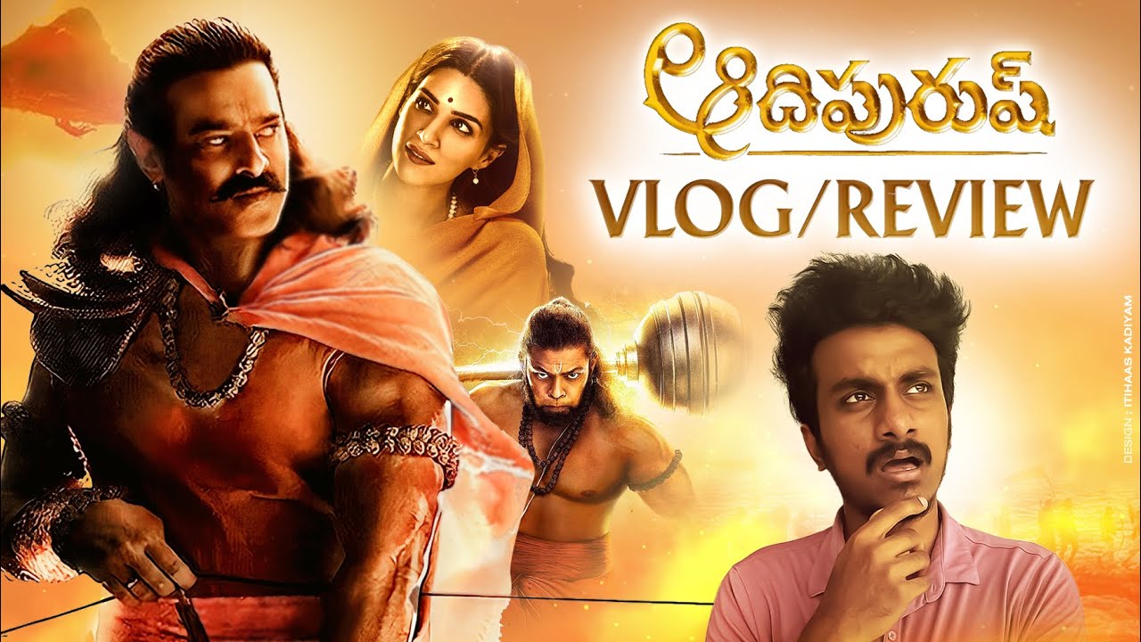 Adipirush Benefit Show Vlog & Review Ft. @charinotsorry  | Prabhas, Kriti Sanon