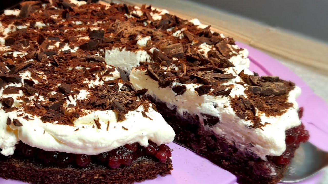 beerige,sahnige Förstertorte 🥰