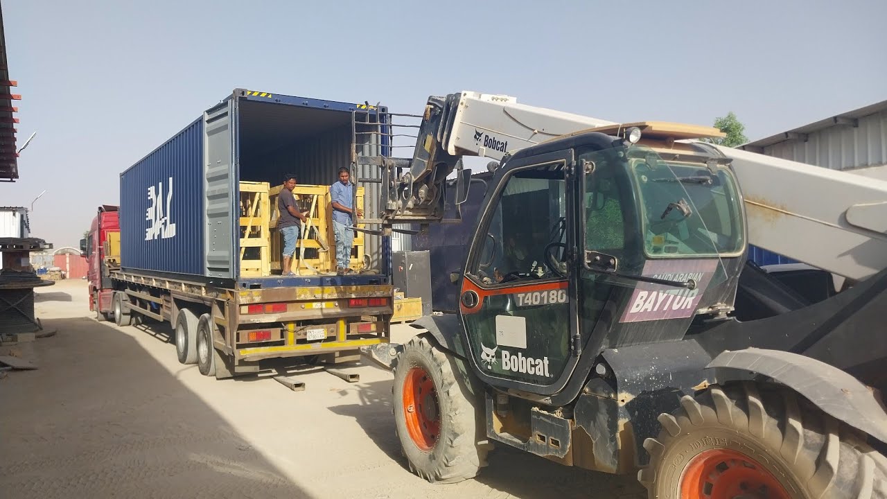 Boom loader machine/Boom loader chalana seekain