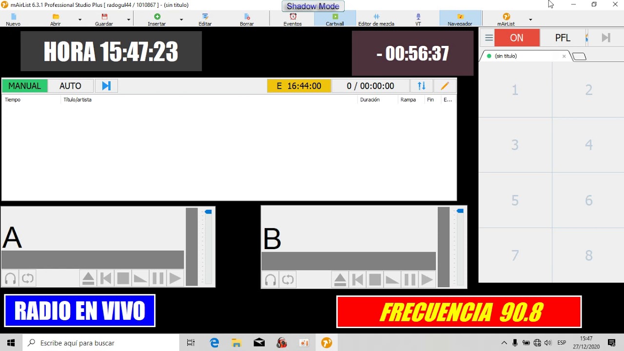 poner publicidad en software mairlist 6.3.1