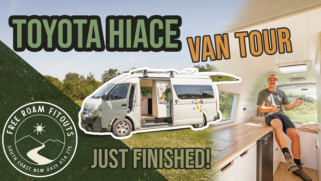 I Converted a Toyota HiAce Into a Campervan - Australia