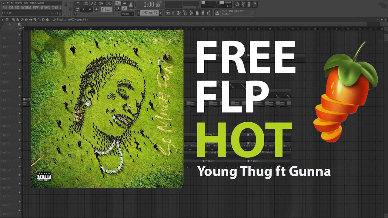 Young Thug - Hot ft. Gunna (FREE FLP) FL STUDIO
