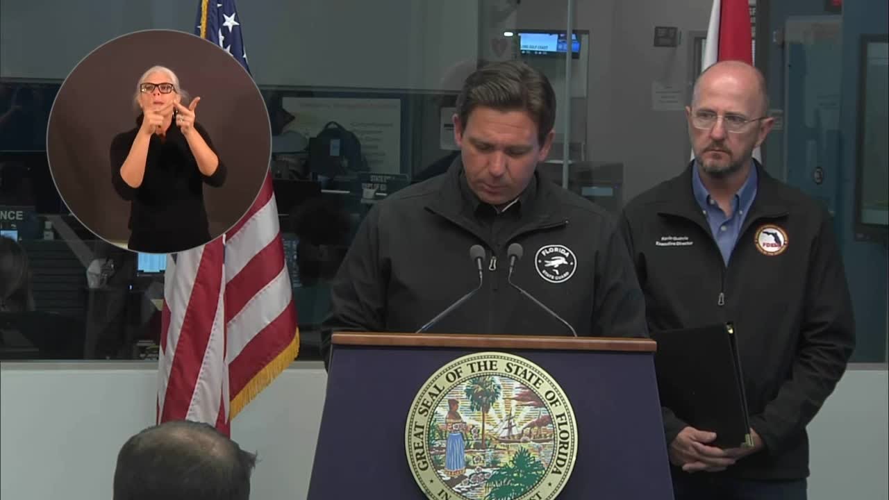 Florida governor addresses extreme winter weather, state of emergency