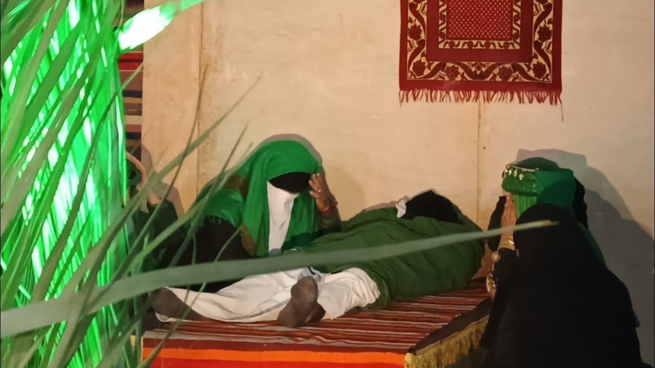 واقعة استشهاد الزهراء سلام الله عليها ـ الجزء الثاني ـ موكب السيده خوله ـ السماوة إخراج اشرف الركابي