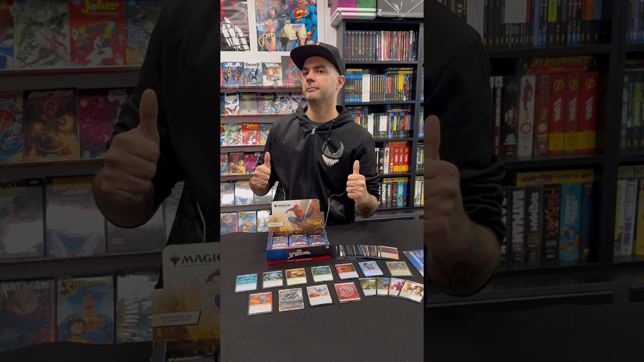 Marvel Spider-Man Play Booster Box Magic The Gathering Unboxing #iosonounvirtuale #spiderman #marvel