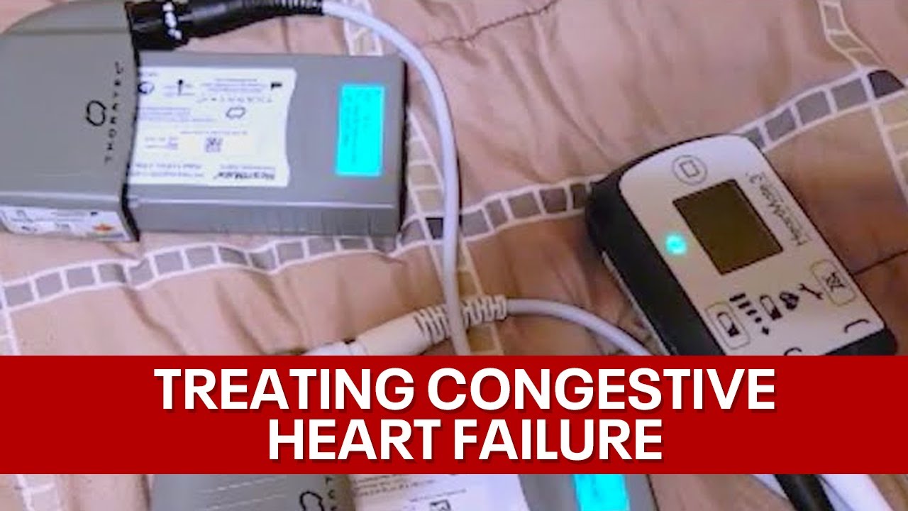 Heart pump transplantation to treat congestive heart failure