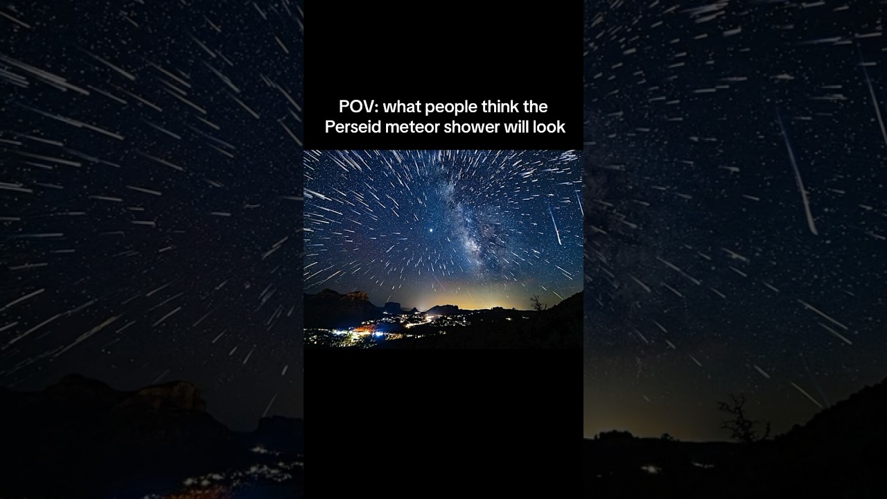 Perseid meteor shower #perseid #perseidmeteorshower #meteor #news #ai