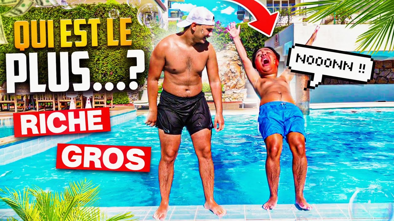 QUI EST LE PLUS...? ÇA PART EN CLASH DANS LA PISCINE MDR !