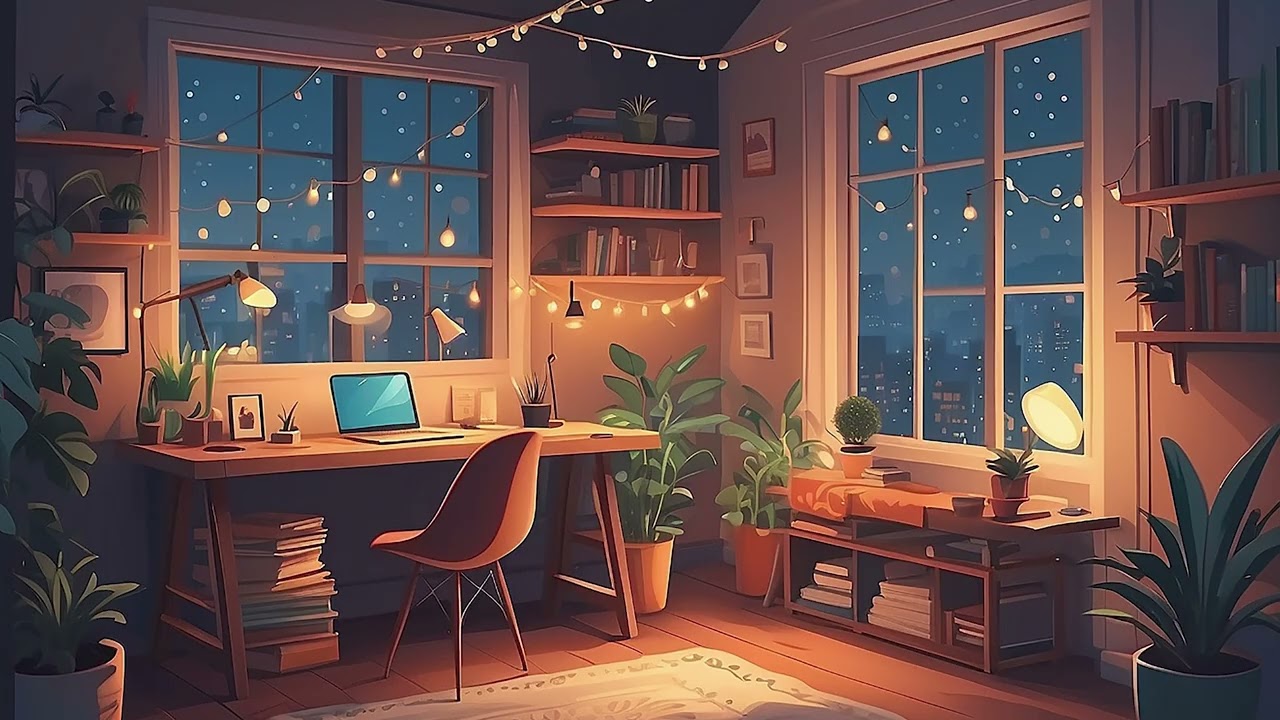 Quiet Night Lo-Fi Jazz — Soft & Peaceful Vibes 🌙