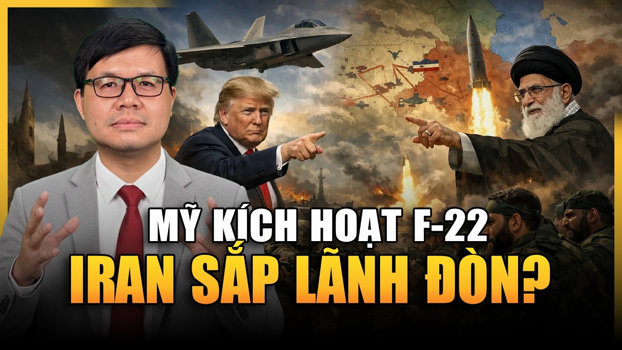 Trump Cảnh Báo Hỏa Tiễn Iran Có Thể Vươn Tới Lãnh Thổ Hoa Kỳ – Ngay Lập Tức F-22 Án Ngữ Trung Đông!