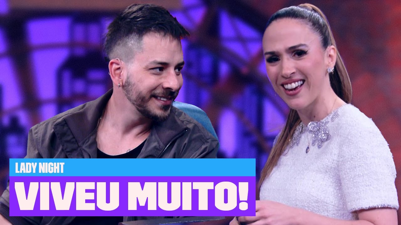 Junior REVELA que já fez parte de TRISAL e Tatá Werneck REAGE! | Lady Night | Nova Temporada