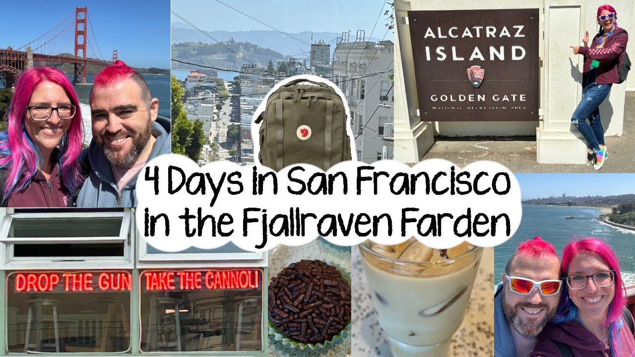 Pack (& Unpack!) the NEW Fjallraven Farden 40L Backpack With Me for 4 Days in San Francisco