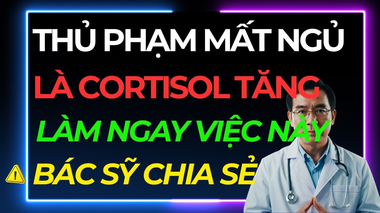 Mất Ngủ Kéo Dài Ở Tuổi Trung Niên? Thủ Phạm Thầm Lặng Có Thể Là Cortisol. Bạn Không Ngờ Tới.