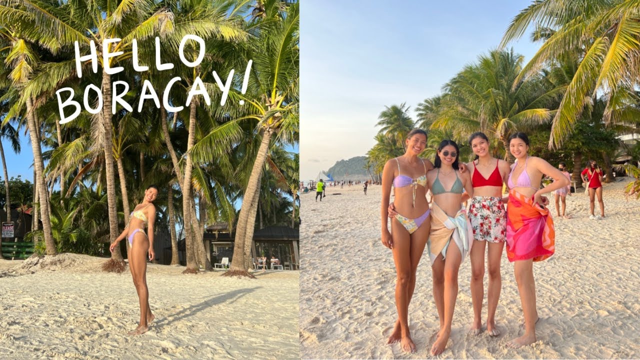 First Day in Boracay with The Sisters! 👙🌴