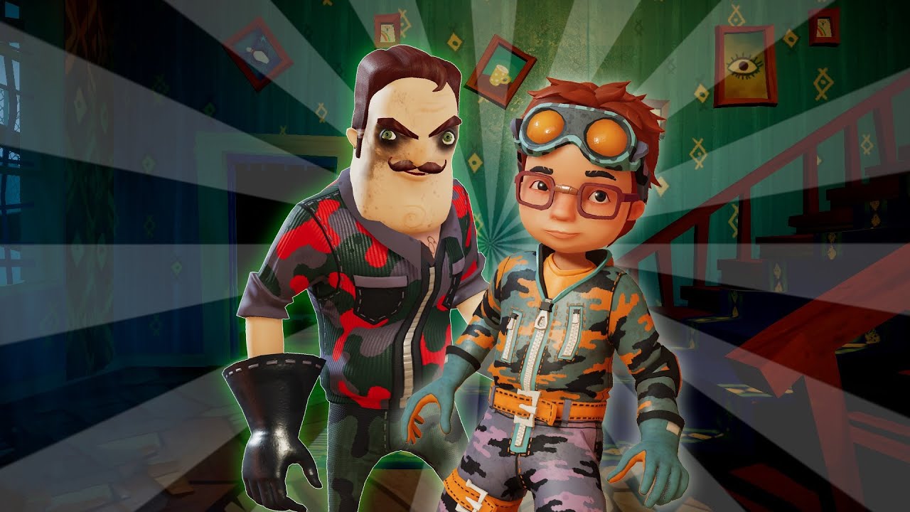 Secret Neighbor Camouflage Inventor Gameplay