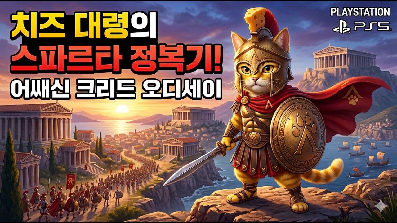 어쎄신 크리드 오디세이 | 계급은 대령, 실력은 훈련병?! | 본격 고대 그리스 민폐 투어