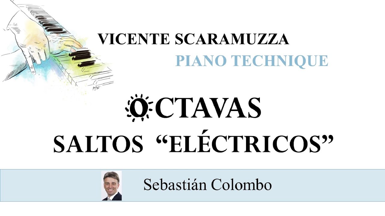 Scaramuzza Piano Technique / Octavas 11 / Saltos 