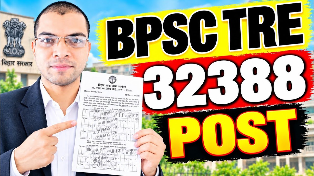 BPSC TRE 4 NOTIFICATION OUT|ELIGIBILITY,SYLLABUS,SELECTION PROCESS,AGE LIMIT,PAPER PATTERN|CAREERBIT