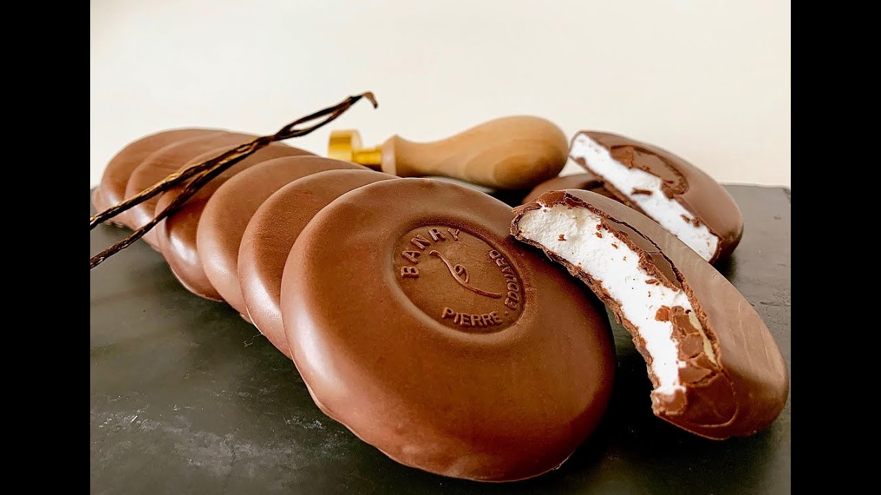 Recette de guimauve vanille enrobée de chocolat (marshmallow maison)