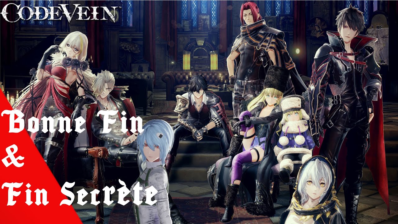 CODE VEIN PS4 FR - Boss final - Bonne fin 