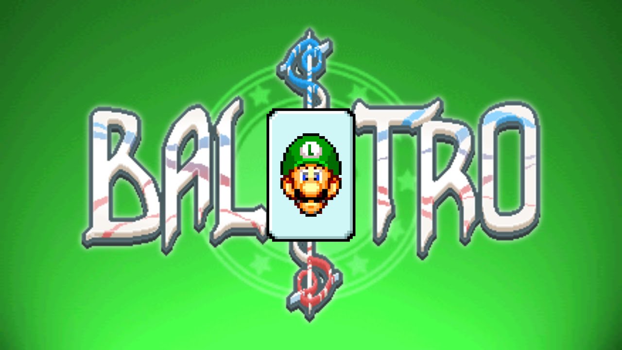 Theme from Balatro but it's Luigi's Casino (using the SM64 Sound Font)
