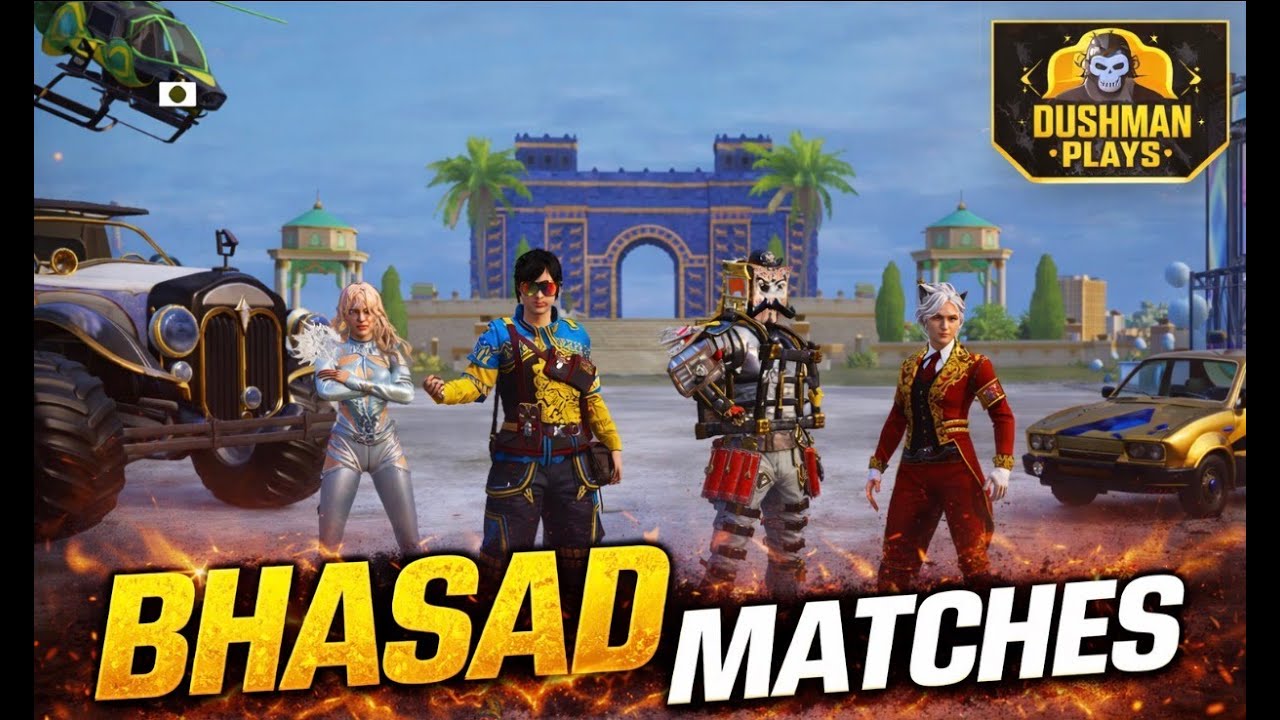 BHASAD matches | FACECAM | Dushman Plays