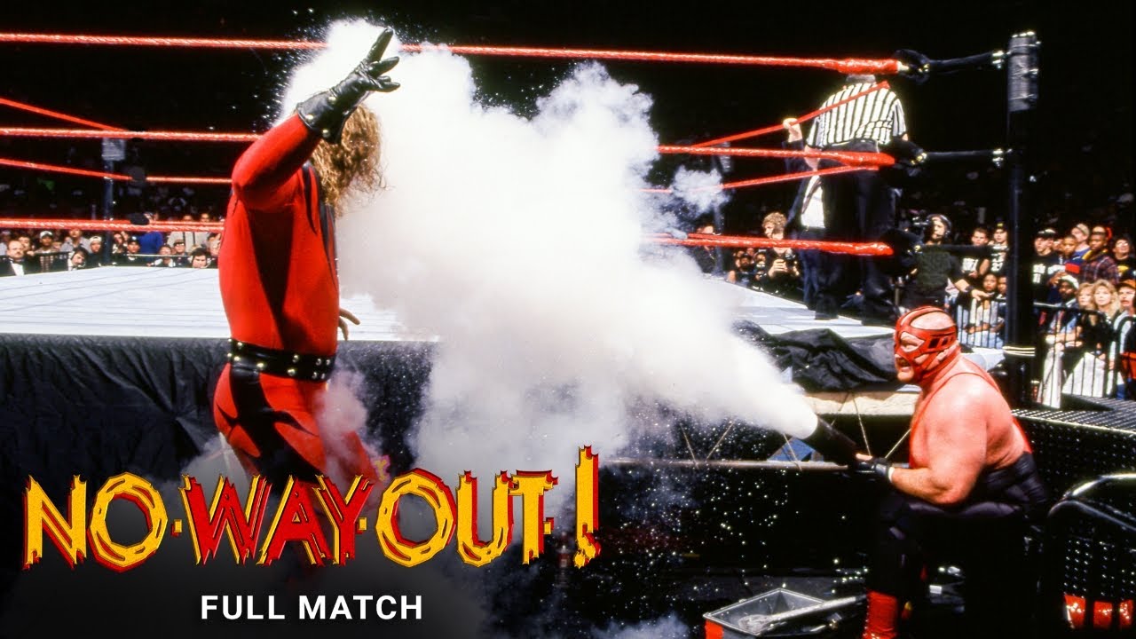 ПОЛНЫЙ МАТЧ — Кейн против Вейдера: WWE No Way Out of Texas: In Your House