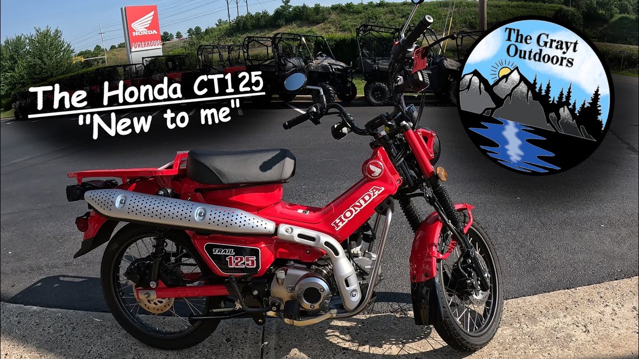 The Honda CT125, had to have it! - Goodbye, Scrambler.