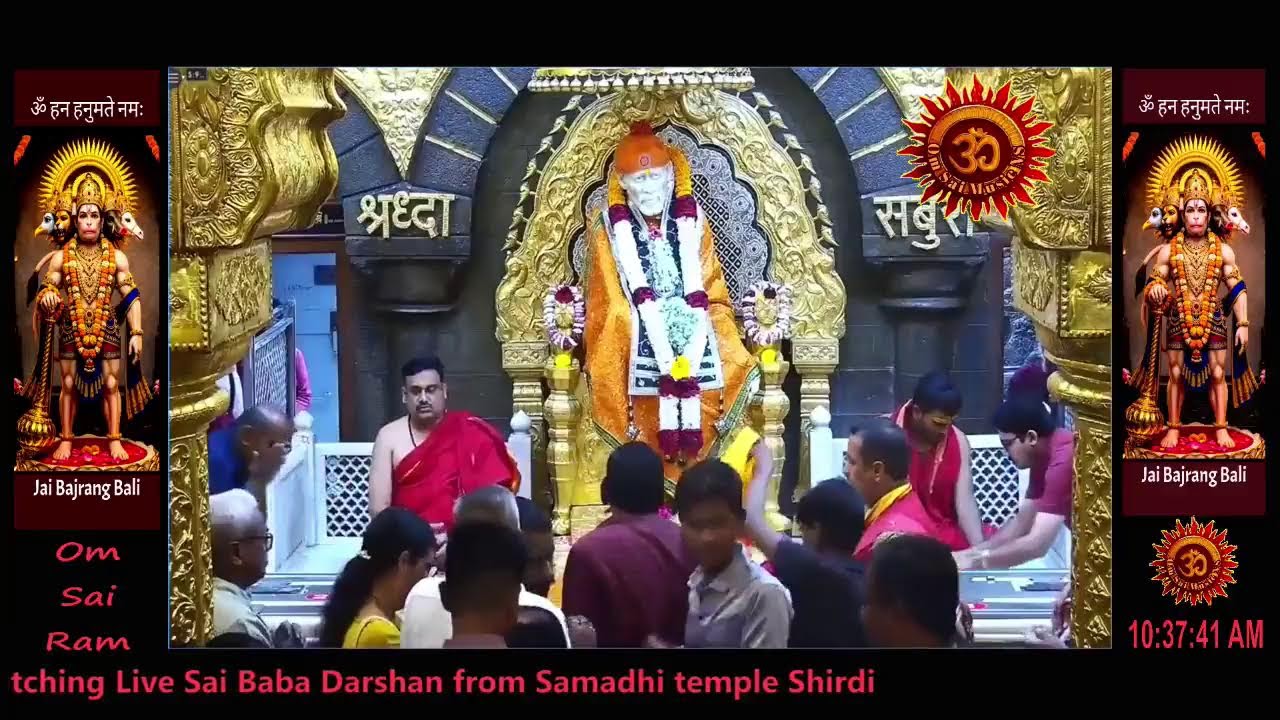 Sai Baba Darshan Live Today || 24 FEB 2026 || TUESDAY || MORNING
