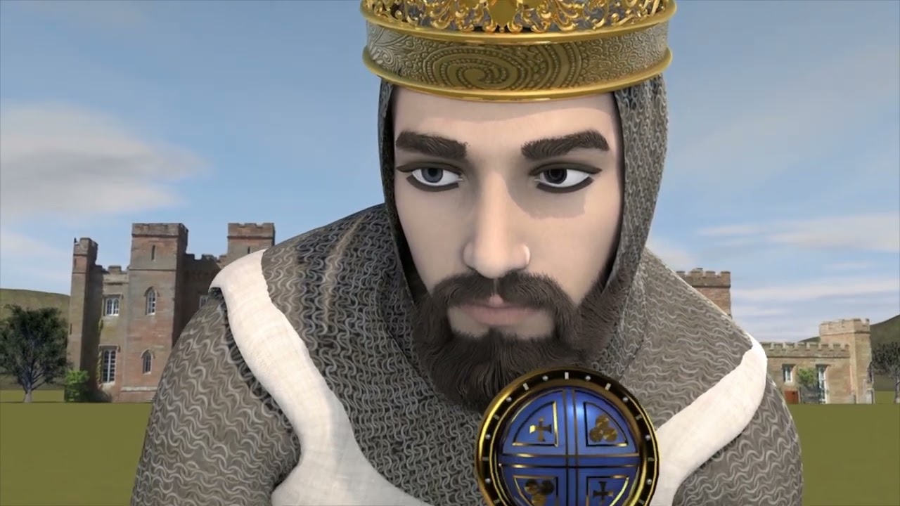 Robert The Bruce was Crowned King of Scots.