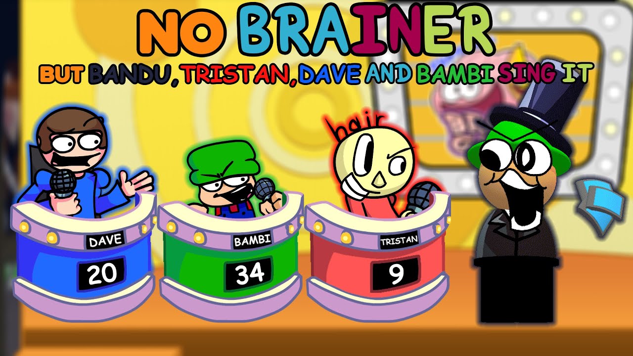 No Brainer but Bandu, Tristan, Dave and Bambi Sing it